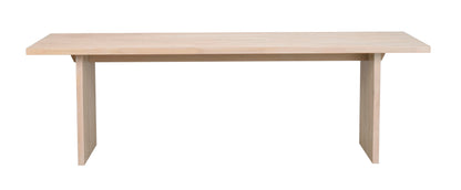 Emmett Dining Table 240 x 95 cm – Whitewash Oak