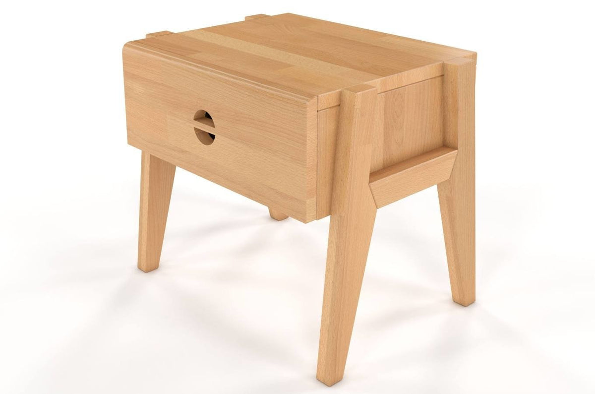 RADOM Beech Bedside Cabinet Natural