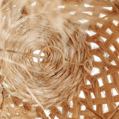 The Abaca Jelly Fish Pendant - Natural - S