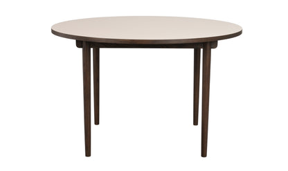 Fairmount Round Dining Table Ø120 cm – Beige / Brown Oak