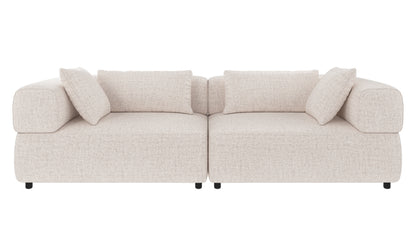 Falkner 3-Seater Sofa – Light Beige