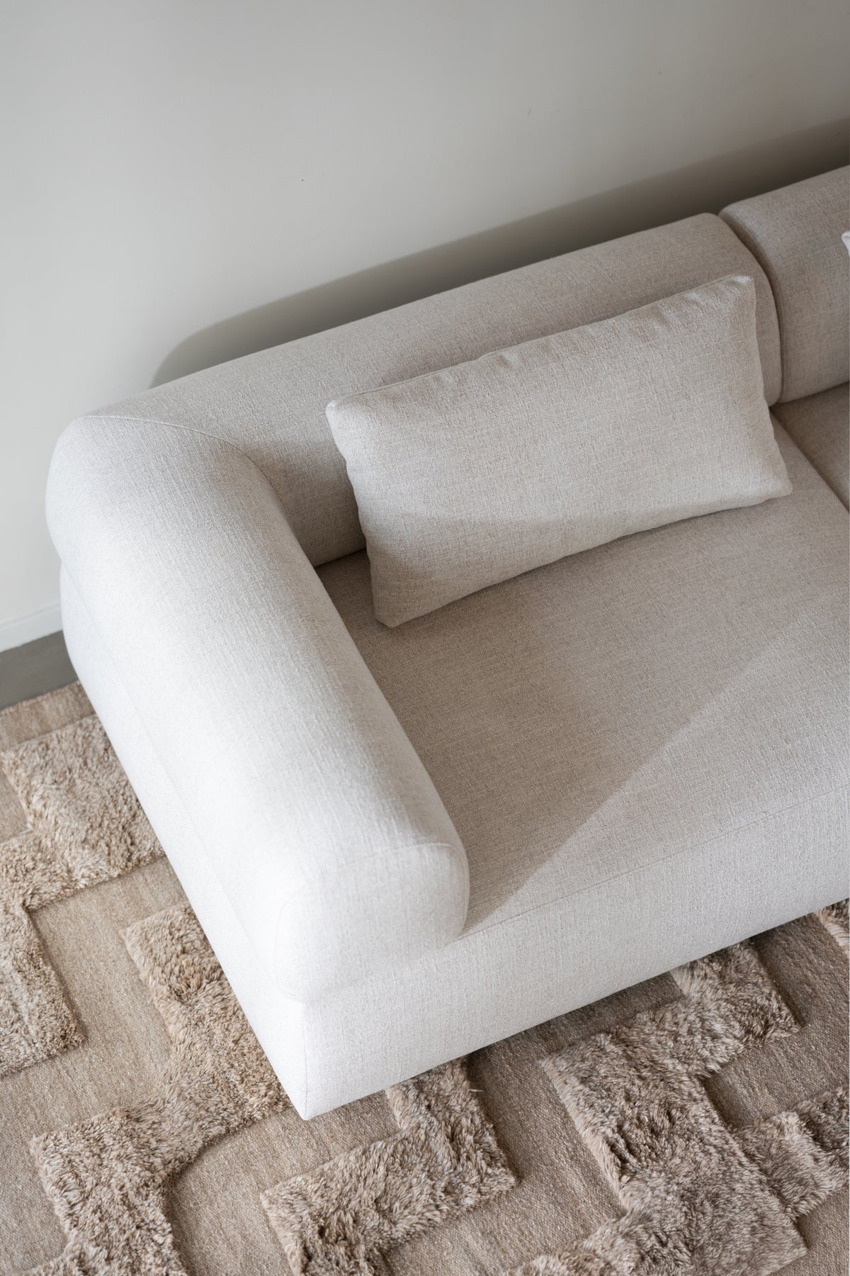 Falkner 3-Seater Sofa – Light Beige