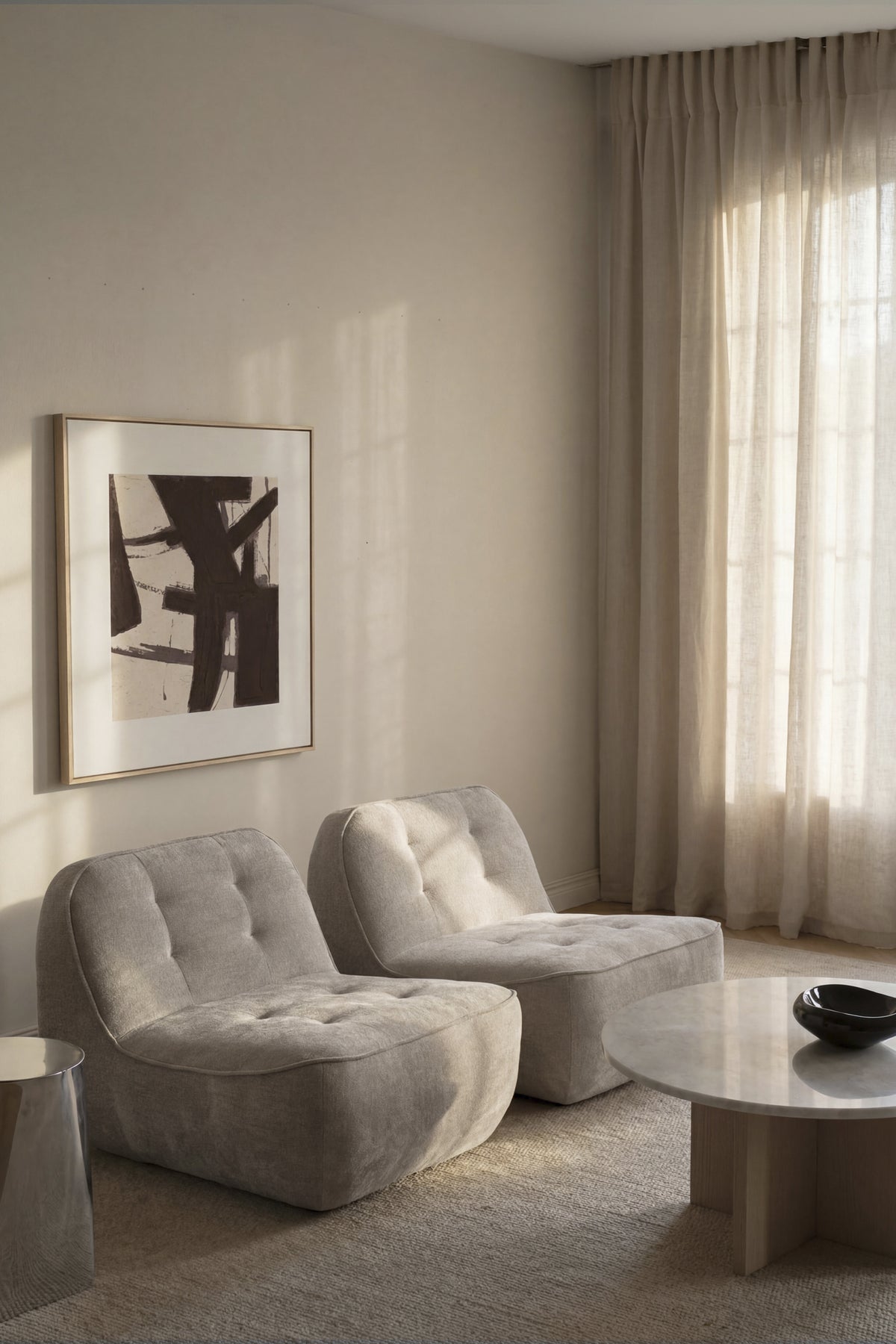 Farson Lounge Chair – Light Beige