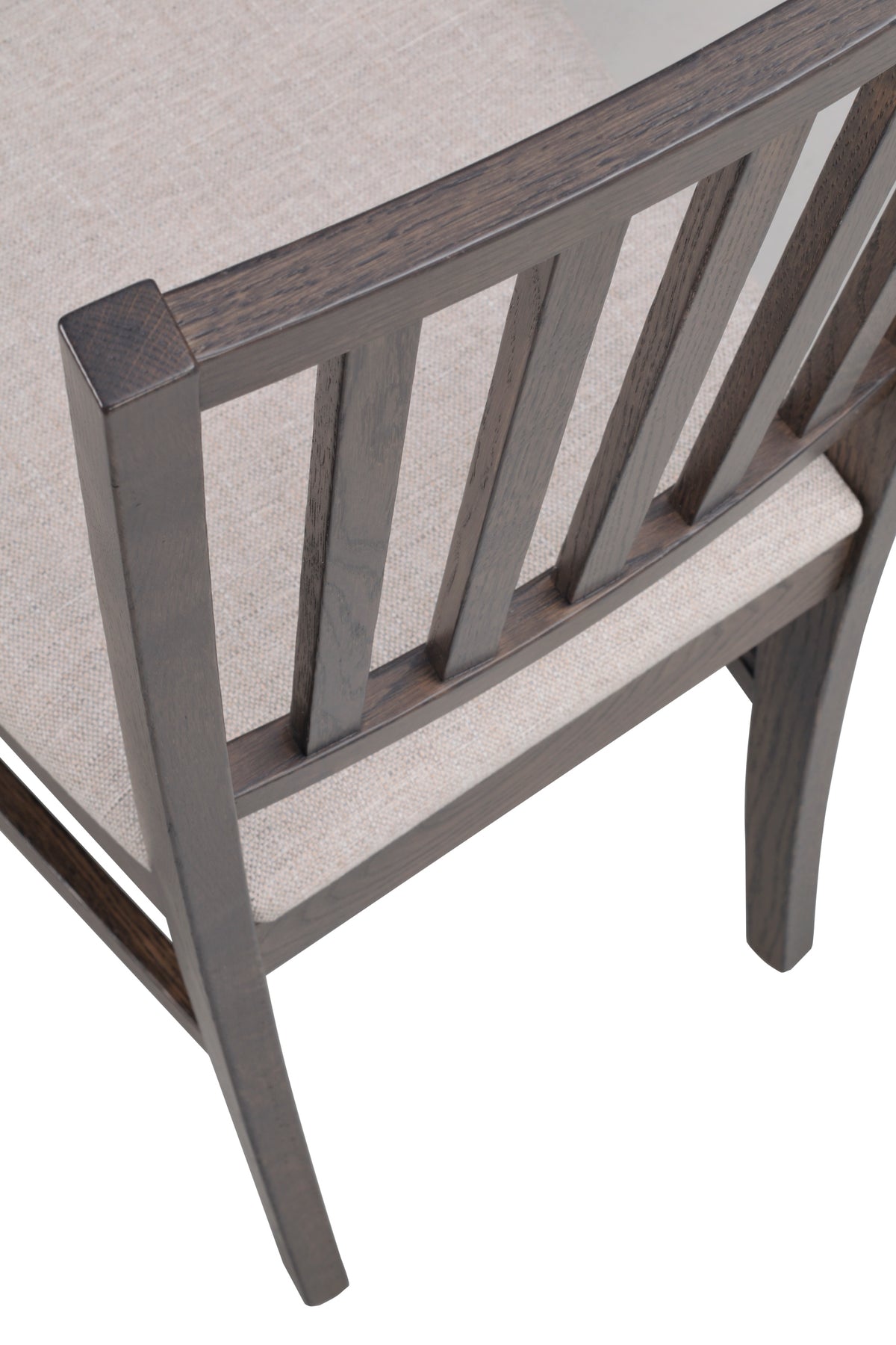 Filippa Dining Chair – Dark Brown Oak / Beige (Set of 2)