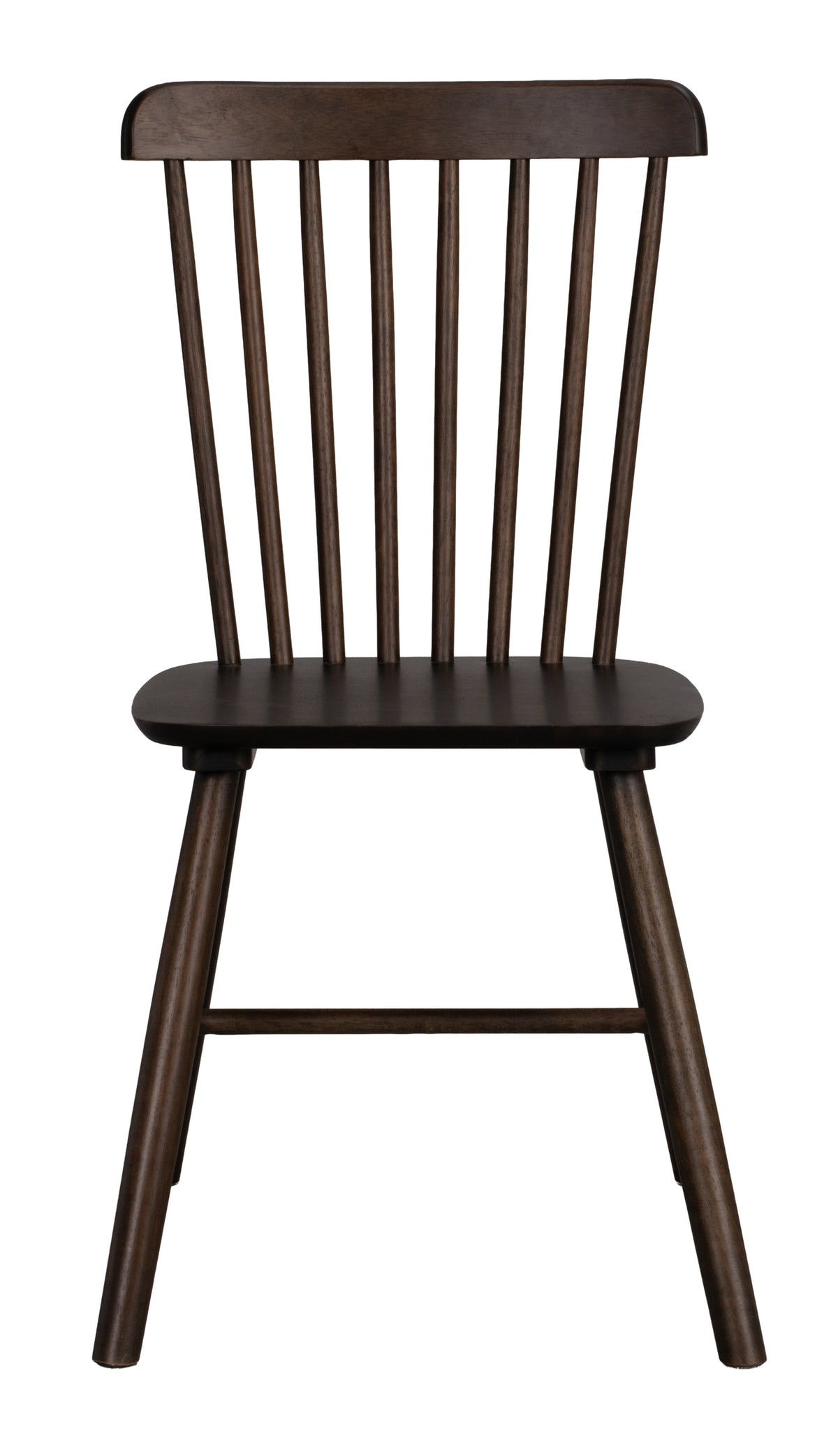 Foxford Spindle-Back Dining Chair (Set of 2) – Brown