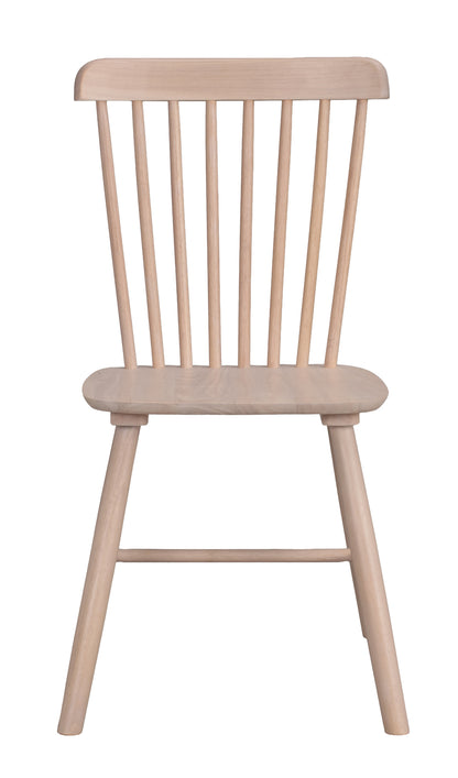Foxford Spindle-Back Dining Chair (Set of 2) – Whitewash