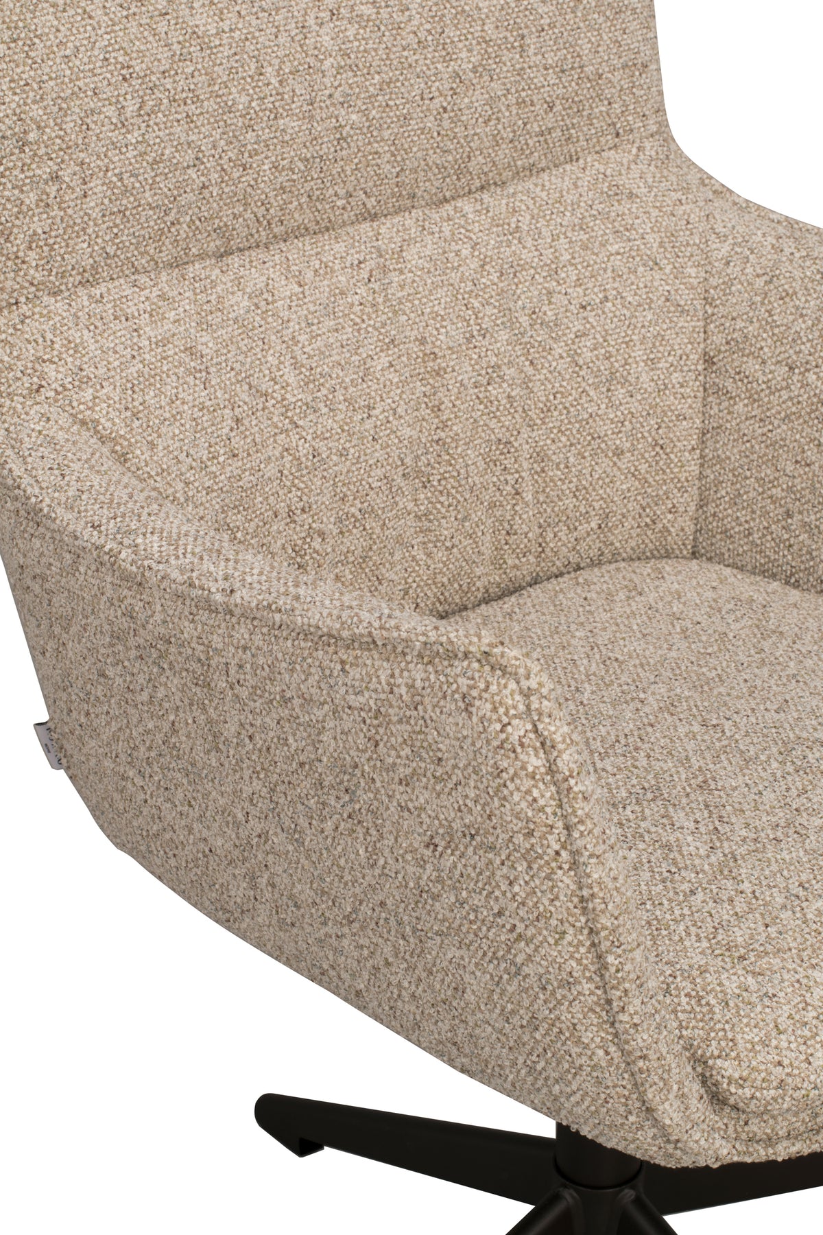Fresno Swivel Dining Armchair – Beige (Set of 2)