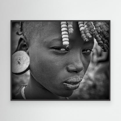 Mursi girl (Omo Valley-Ethiopia) by Joxe Inazio Kuesta Garmendia