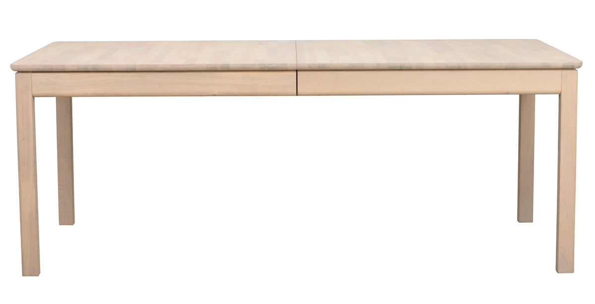 Gardner Dining Table, White Pigmented Oak, 200 to 300 cm – Standard 200 CM