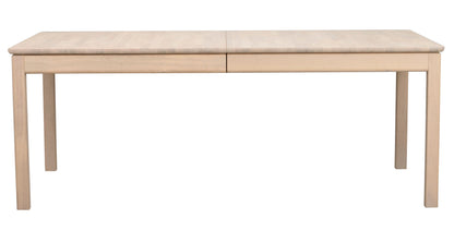 Gardner Dining Table, White Pigmented Oak, 200 to 300 cm – Standard 200 CM