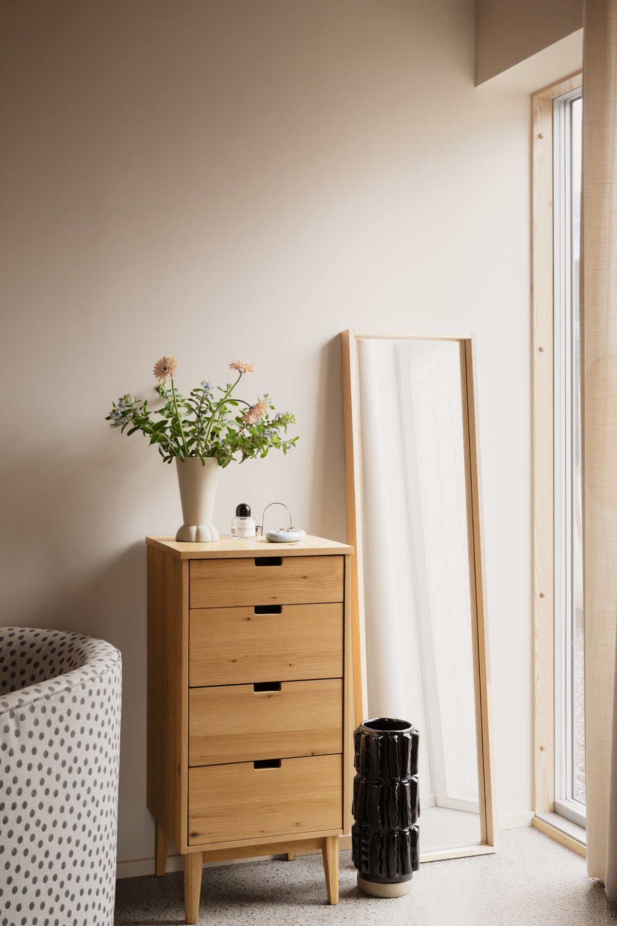 Garrison Tall Chest of 4 Drawers
