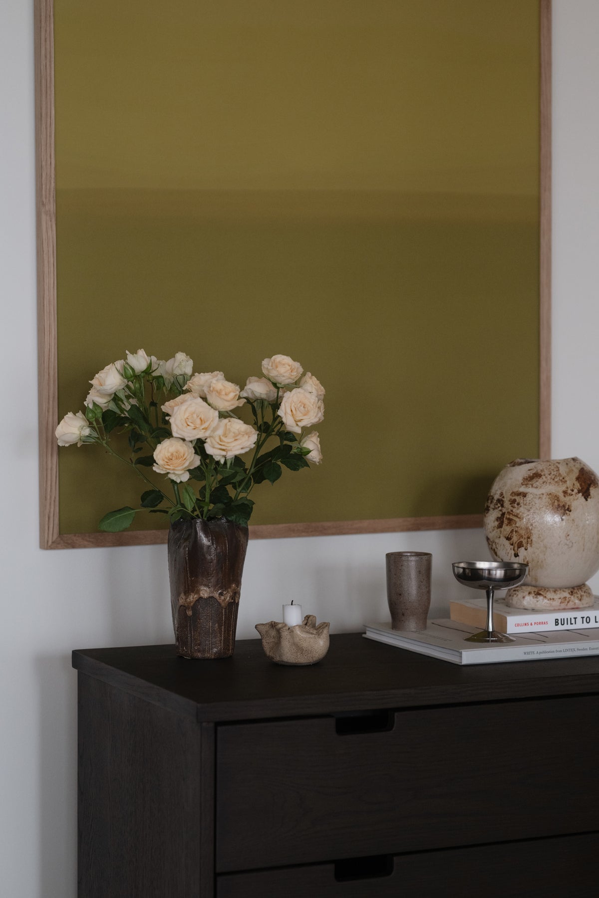 Garrison Wide Chest of 4 Drawers – room setting