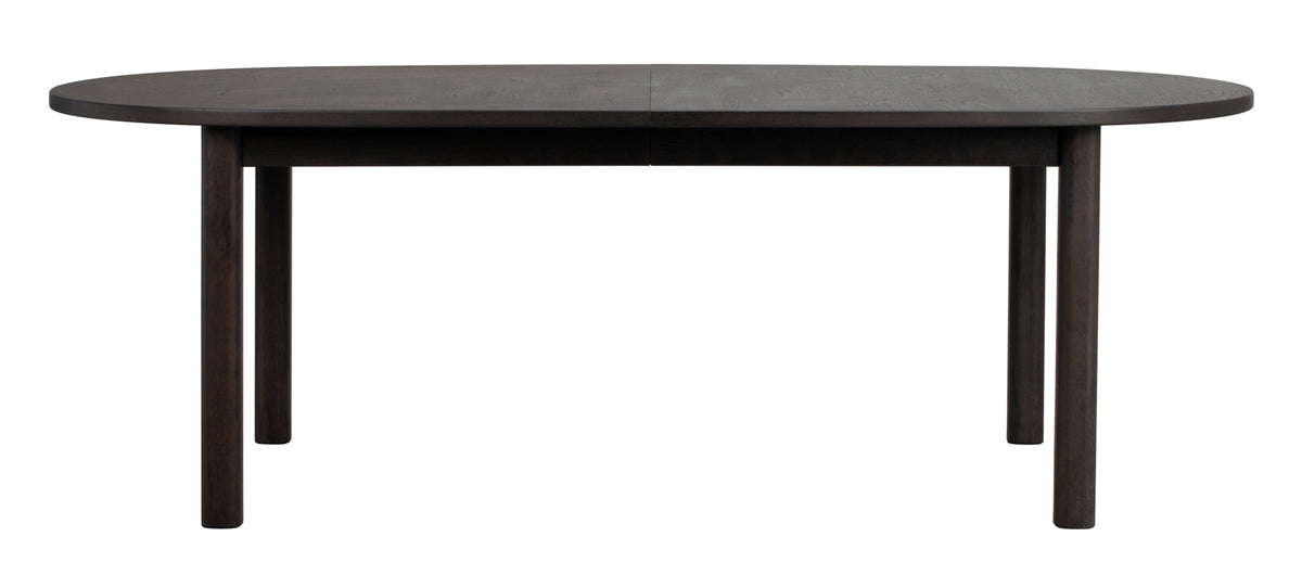 Gifford Oval Dining Table 220 x 105 cm – Brown Oak