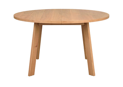 Glenside Round Extendable Dining Table Ø130 cm – Oak