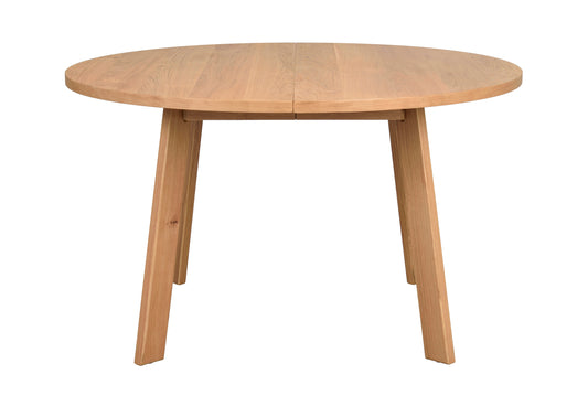 Glenside Round Extendable Dining Table Ø130 cm – Oak
