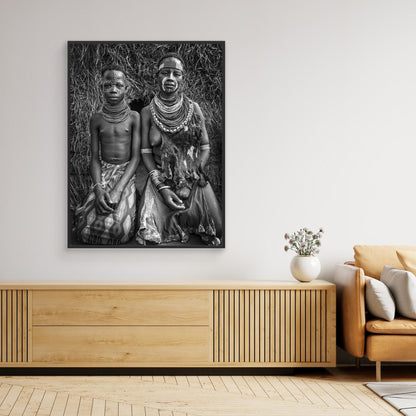 Two karo tribe girls (Omo Valley-Ethiopia) by Joxe Inazio Kuesta Garmendia