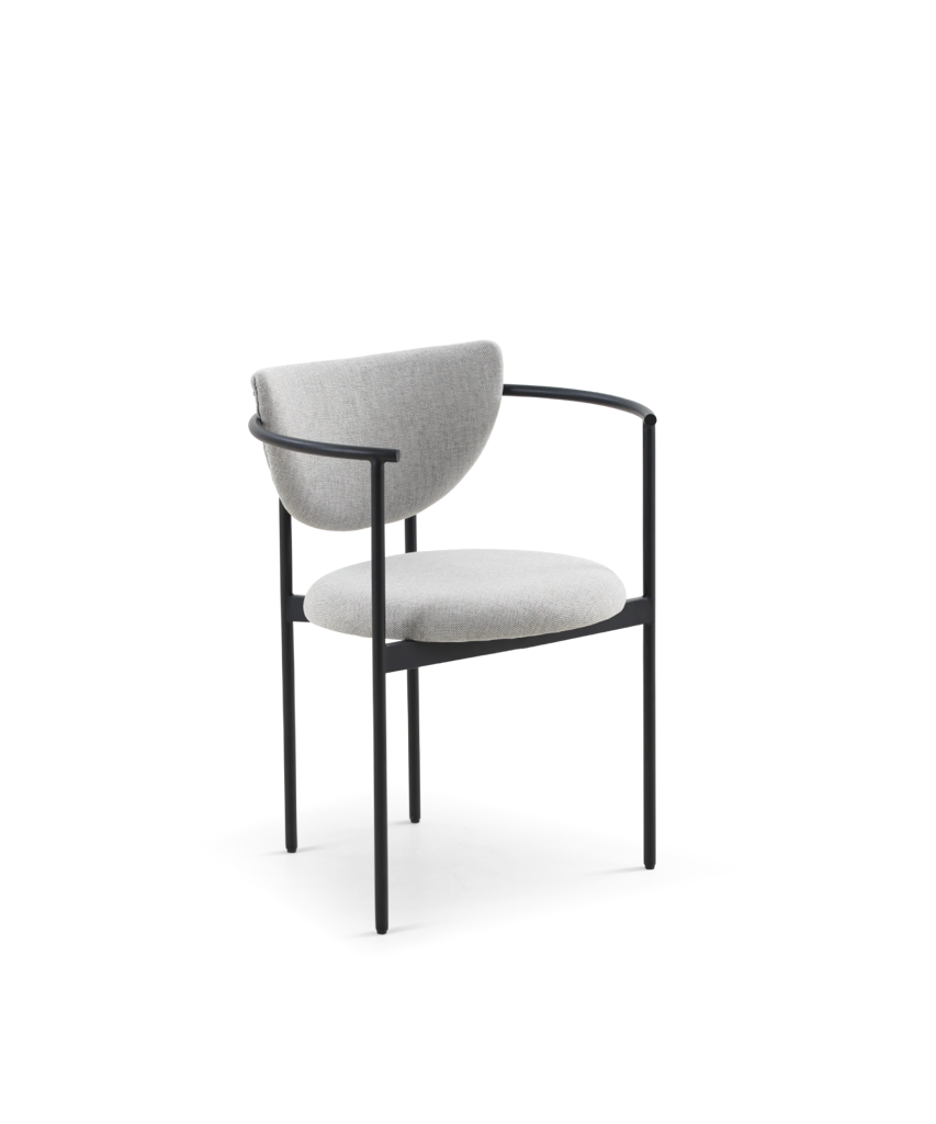 Lunar Dining Chair in Light Grey