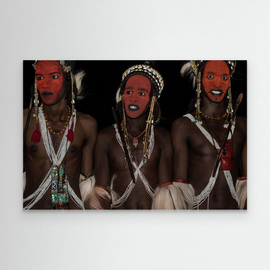 Gerewol festival by night - Niger by Joxe Inazio Kuesta Garmendia