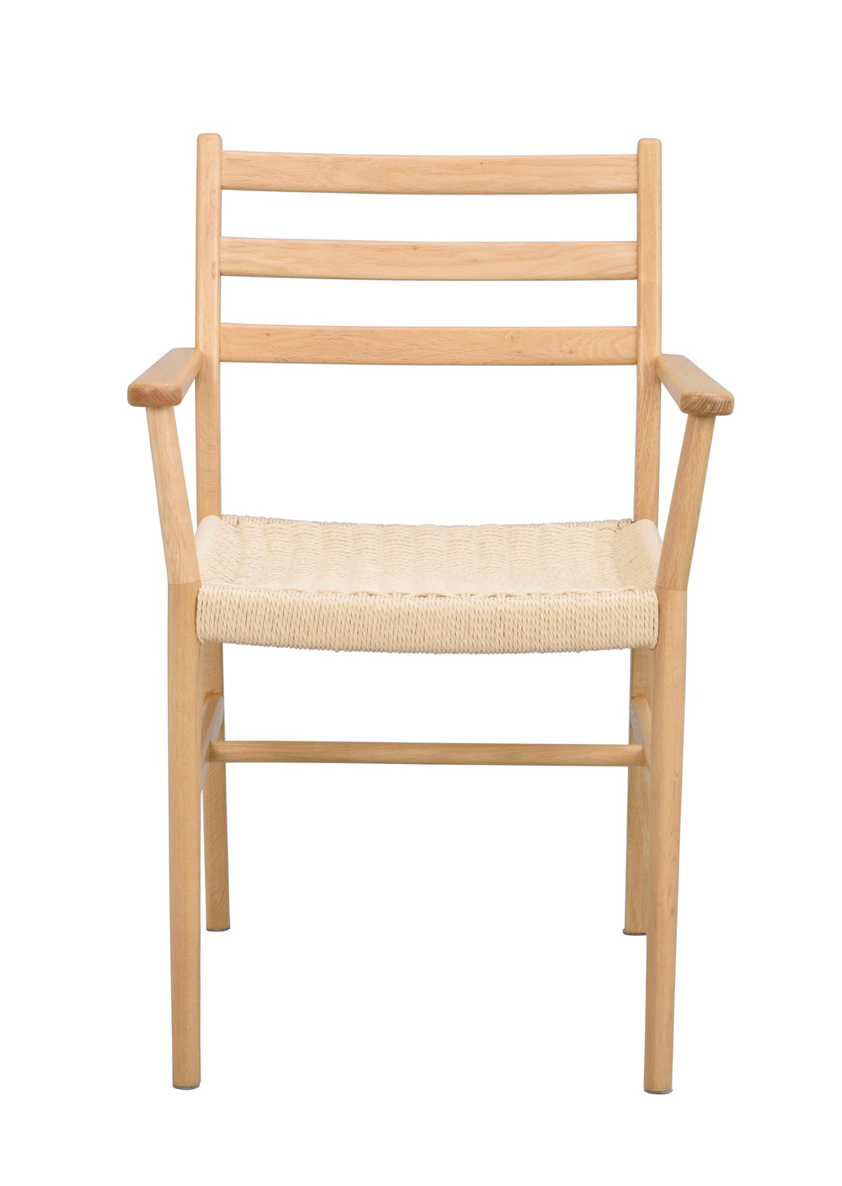 Harlan Dining Armchair with Woven Seat – Oak
