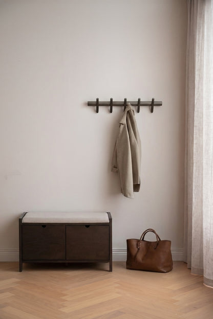 Hillmond Hook Rail 65 cm – Brown Oak
