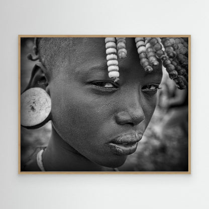 Mursi girl (Omo Valley-Ethiopia) by Joxe Inazio Kuesta Garmendia