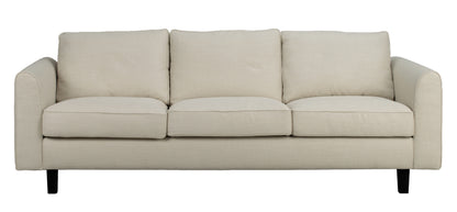 Irvine 3-Seater Sofa – Black Oak