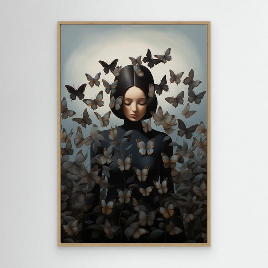 Fine Art Girl 3 by Bilge Paksoylu