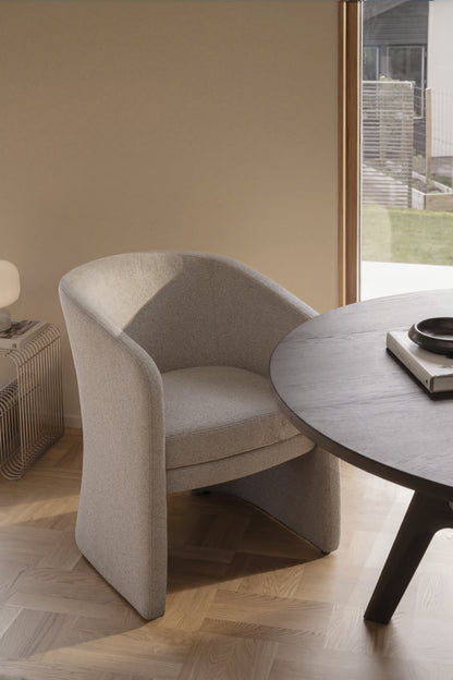 Jessup Dining Armchair – Beige (Set of 2) – room setting