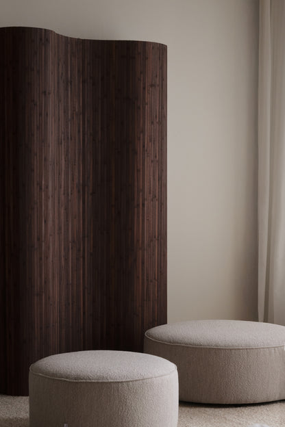 Joplin Pouffe Ø90 cm – Light Beige