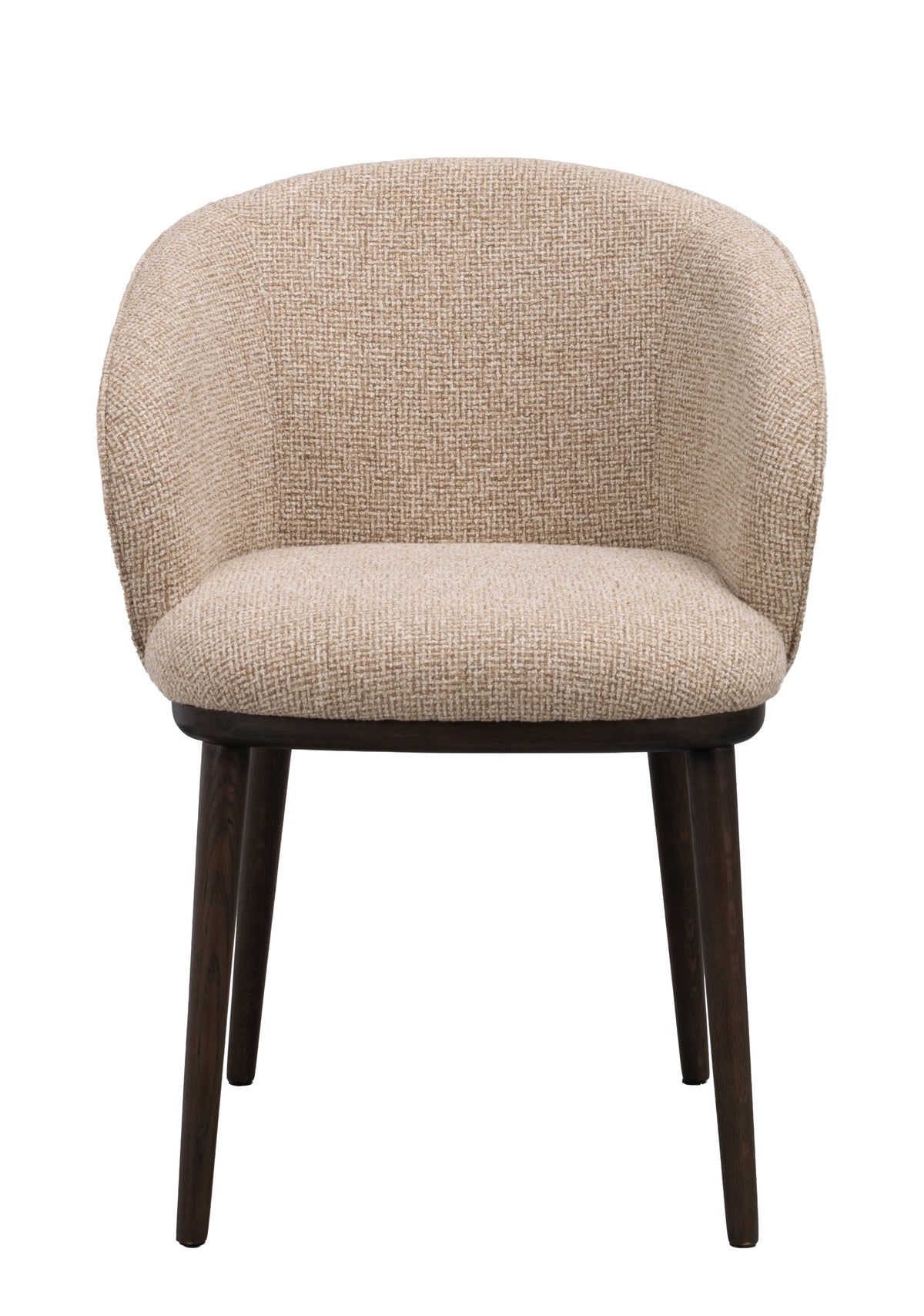 Judson Dining Armchair (Set of 2) – Medium Beige / Brown Oak