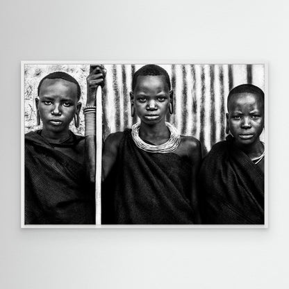 Suri Tribe Women - Ethiopia by Joxe Inazio Kuesta Garmendia