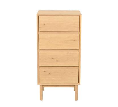 Mackay Tall Chest of Drawers 45 cm – Oak