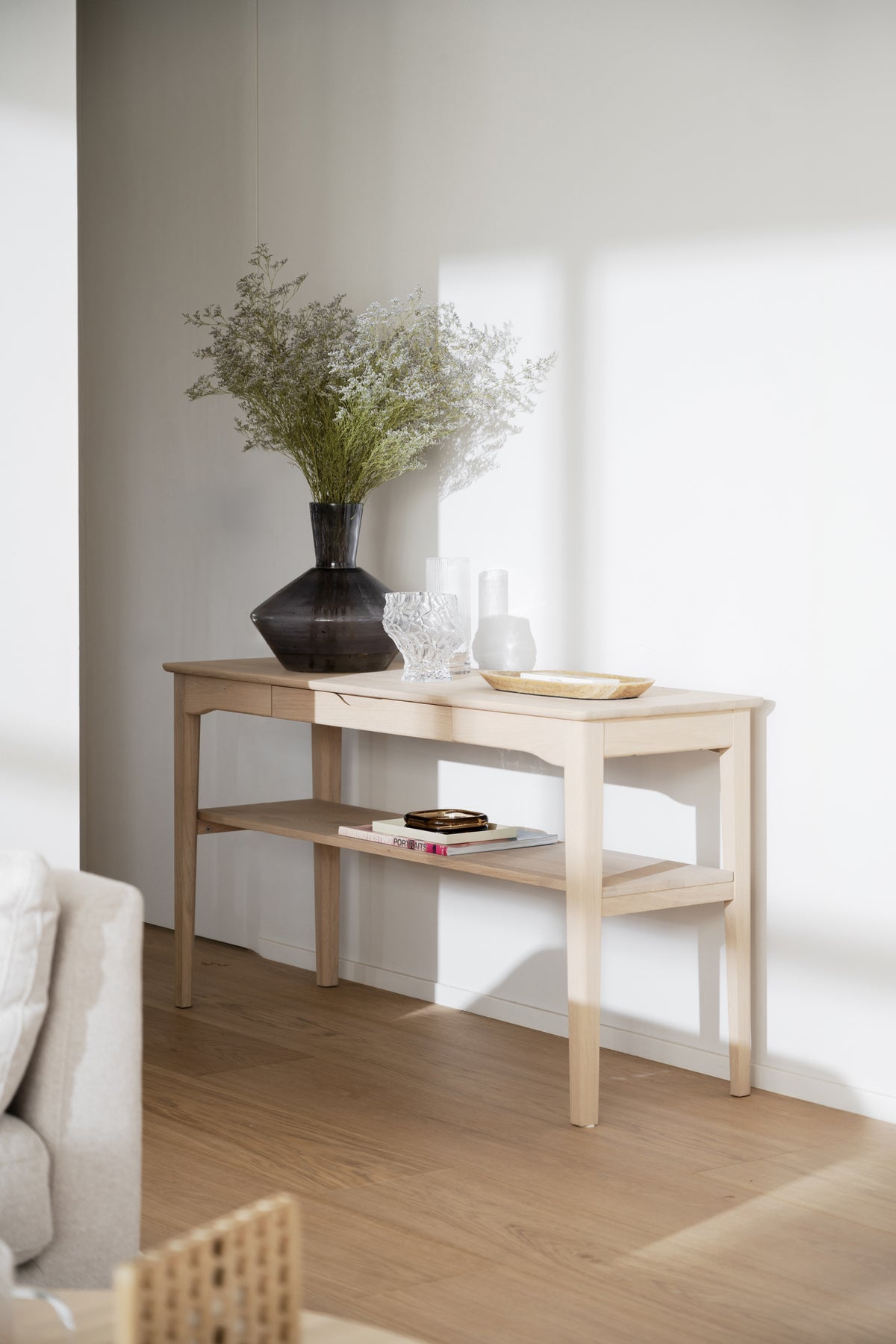 Markham Console Table with Drawer
