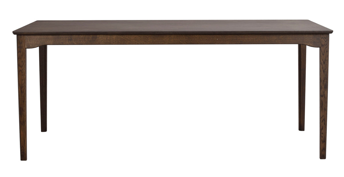 Markham Dining Table 180 x 90 cm – Brown Oak
