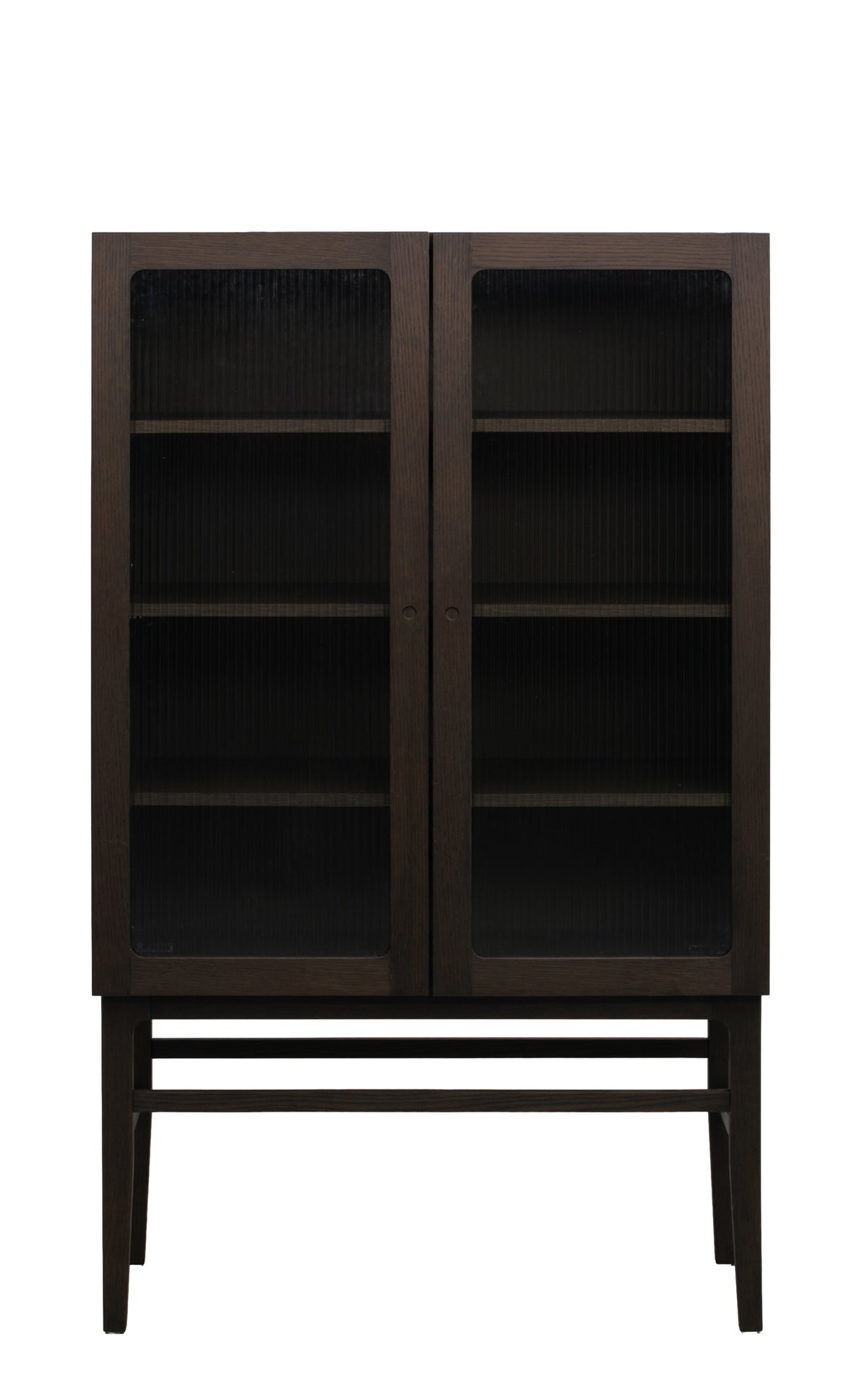 Meadowbrook Display Cabinet 95 x 160 cm – Brown Oak