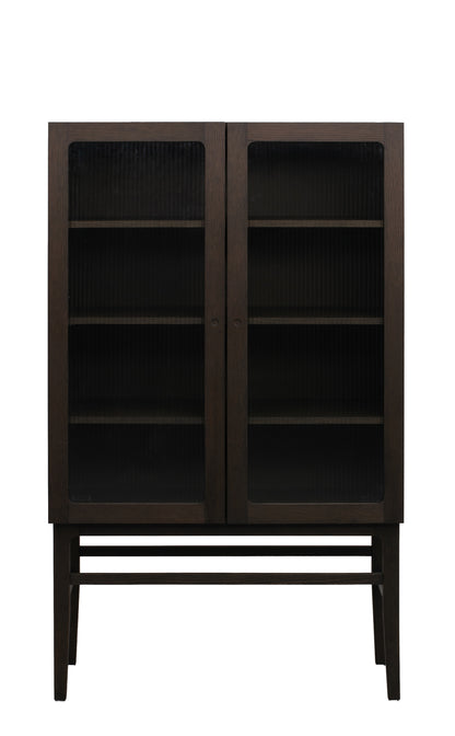 Meadowbrook Display Cabinet 95 x 160 cm – Brown Oak