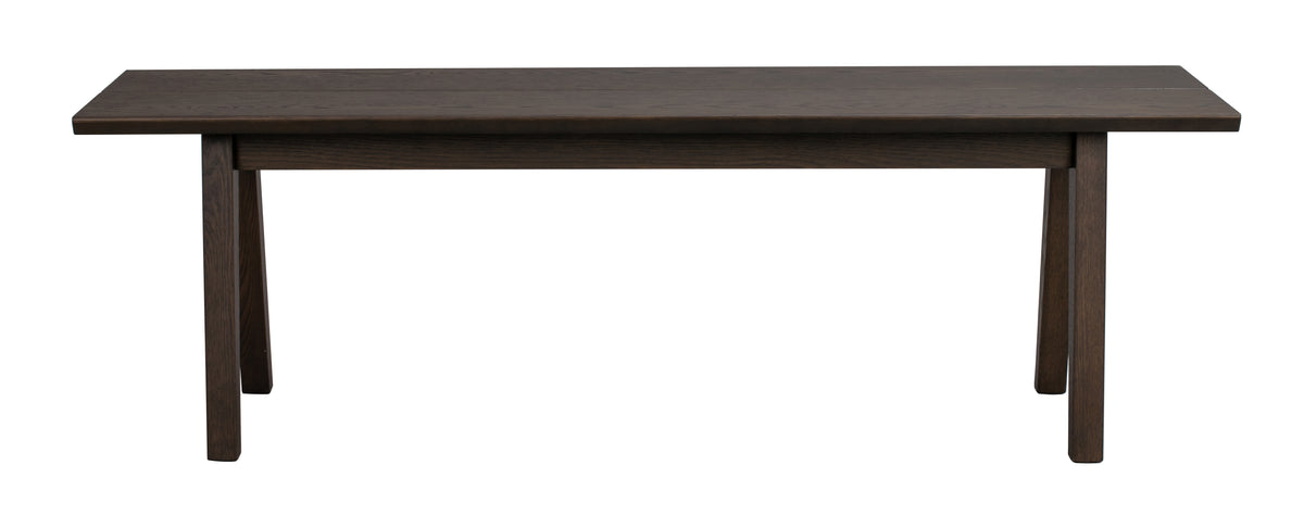 Melfort Dining Bench 144 cm – Brown Oak