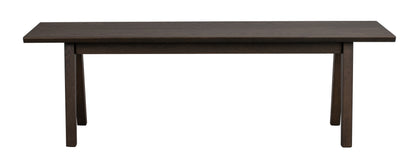 Melfort Dining Bench 144 cm – Brown Oak