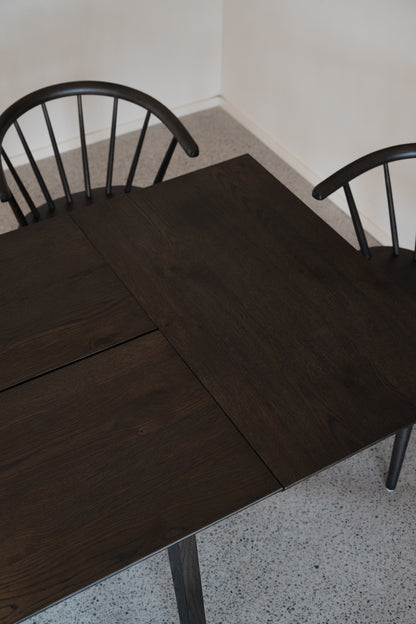 Melfort Extension Leaf 90 x 50 cm – Brown Oak – room setting
