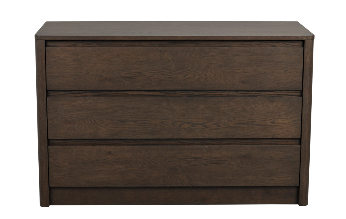 Melstone Chest of Drawers 110 cm – Brown Oak