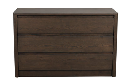 Melstone Chest of Drawers 110 cm – Brown Oak