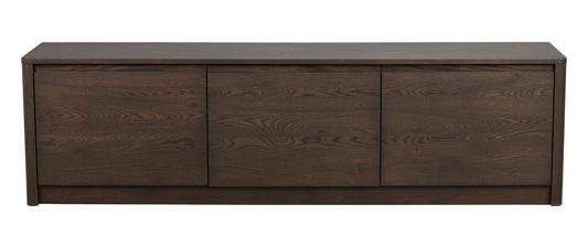 Melstone Low Sideboard 180 x 50 cm – Brown Oak