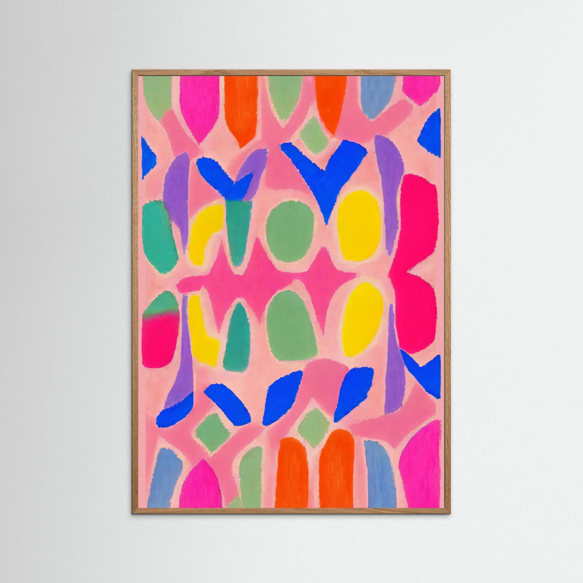 Pastel Neon  Pattern by Treechild