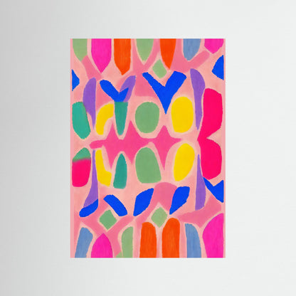Pastel Neon  Pattern by Treechild