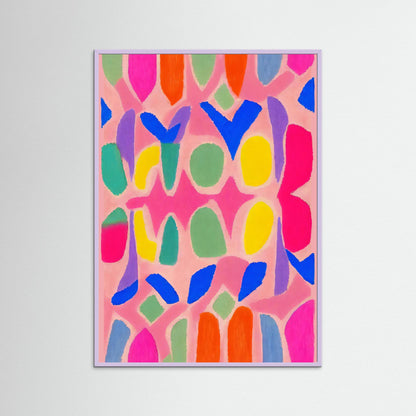 Pastel Neon  Pattern by Treechild