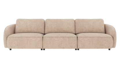Norris 4-Seater Sofa – Light Beige