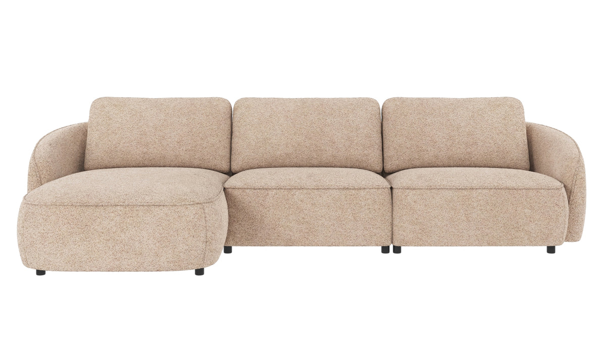 Norris 4-Seater Sofa with Chaise Longue – Left-hand chaise