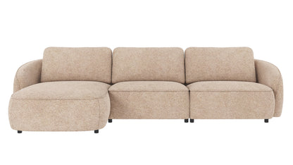 Norris 4-Seater Sofa with Chaise Longue – Left-hand chaise