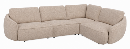 Norris Corner Sofa 2+3-Seater – Light Beige