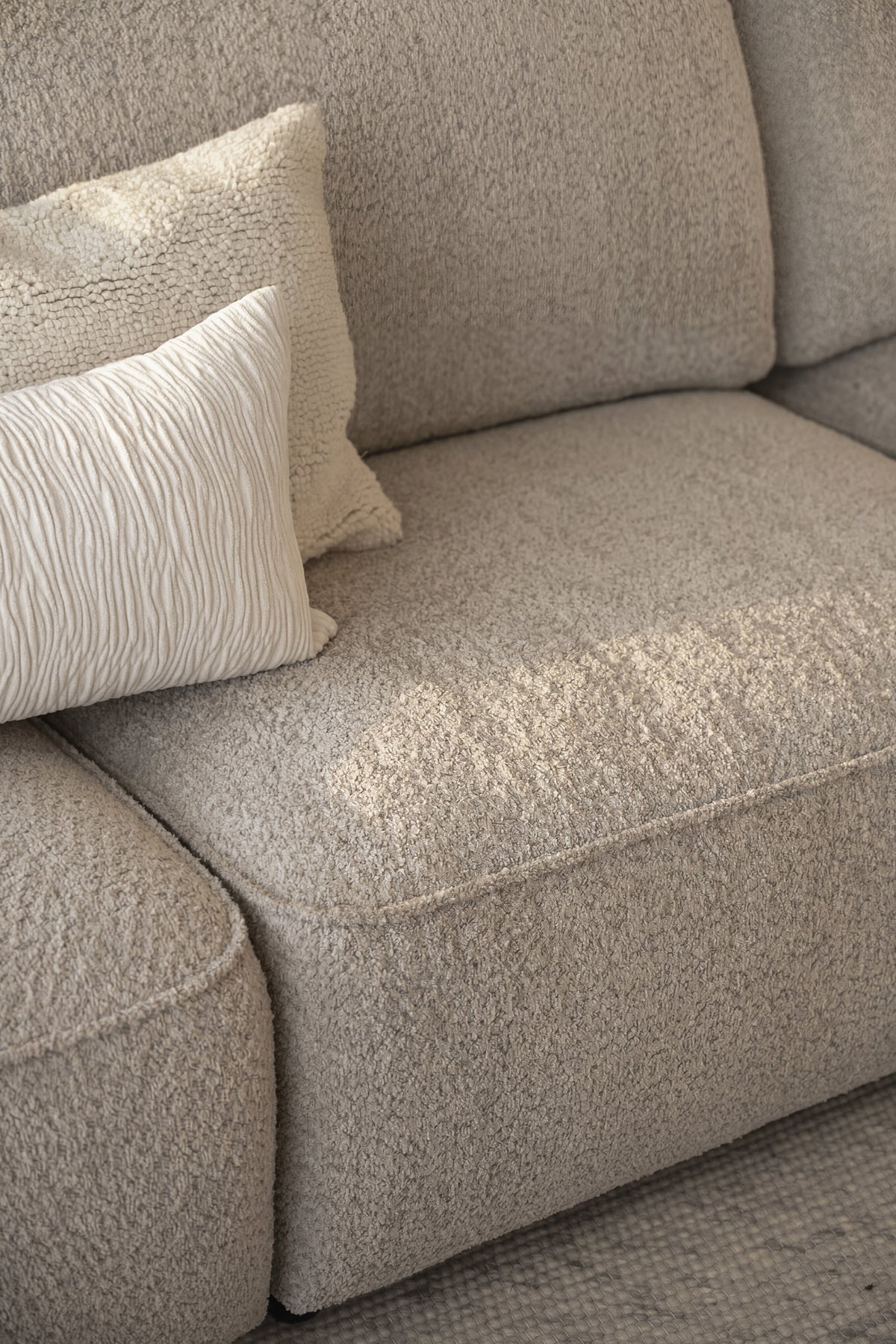 Norris Corner Sofa 2+3-Seater – Light Beige